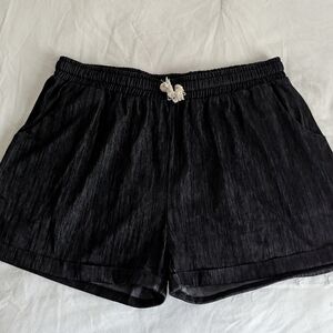 NWOT Vcansion Dark Chambray Shorts